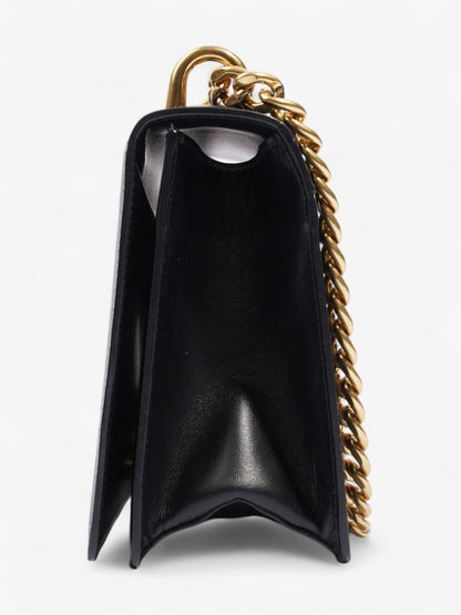 Prada Flap Crossbody Bag Black Saffiano Leather