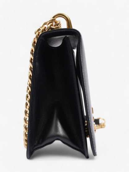 Prada Flap Crossbody Bag Black Saffiano Leather