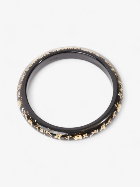 Louis Vuitton Inclusion Bracelet TPM Black / Gold Monogram Resin Medium