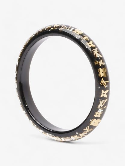 Louis Vuitton Inclusion Bracelet TPM Black / Gold Monogram Resin Medium