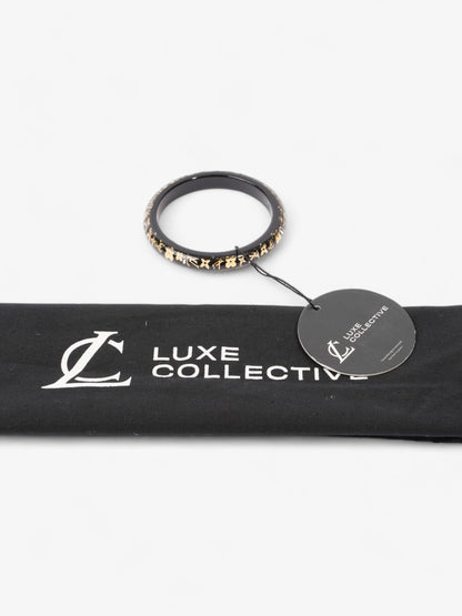 Louis Vuitton Inclusion Bracelet TPM Black / Gold Monogram Resin Medium