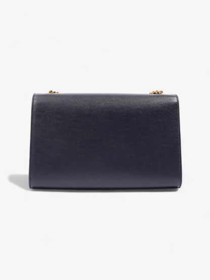 Saint Laurent Kate Navy Blue Leather Medium