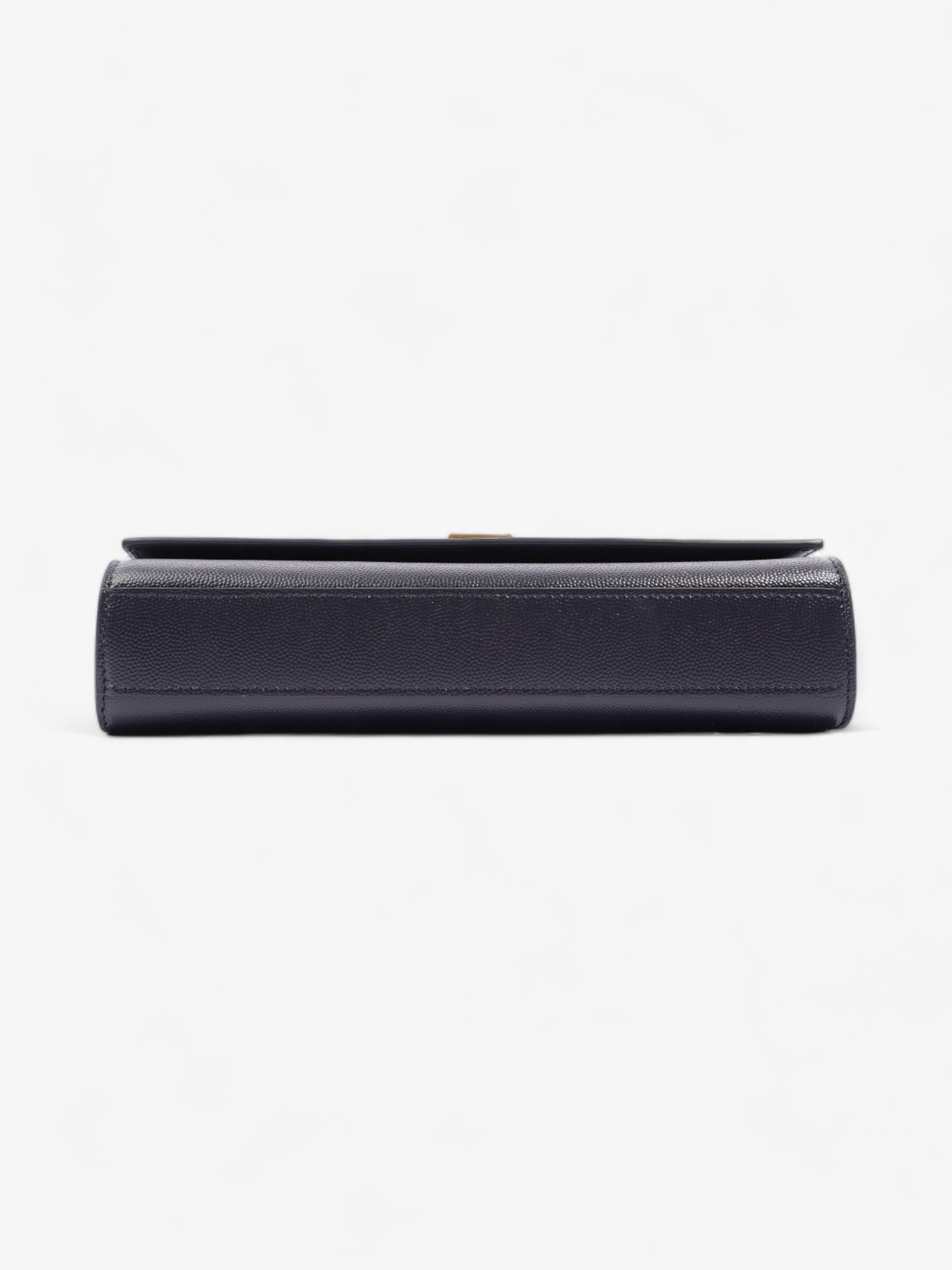 Saint Laurent Kate Navy Blue Leather Medium