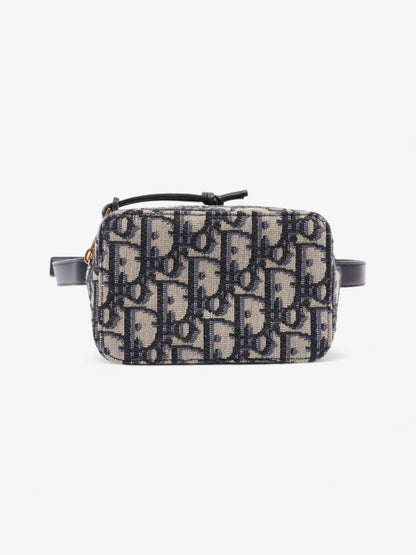 Christian Dior Oblique Belt Bag Blue Oblique Fabric
