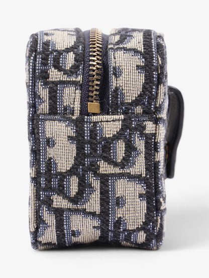 Christian Dior Oblique Belt Bag Blue Oblique Fabric