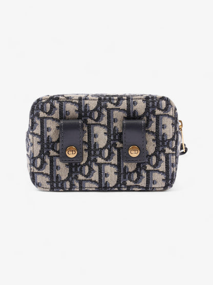 Christian Dior Oblique Belt Bag Blue Oblique Fabric