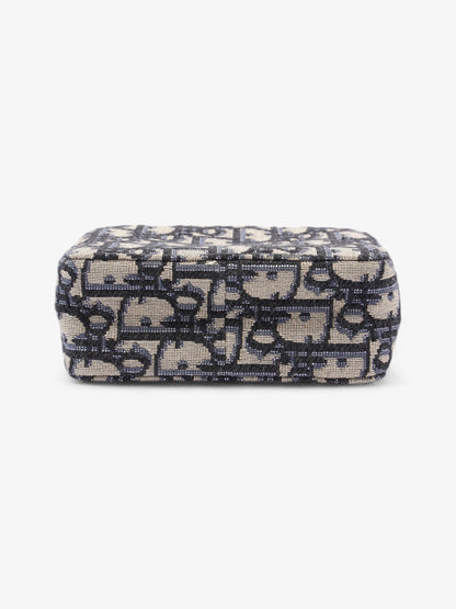 Christian Dior Oblique Belt Bag Blue Oblique Fabric