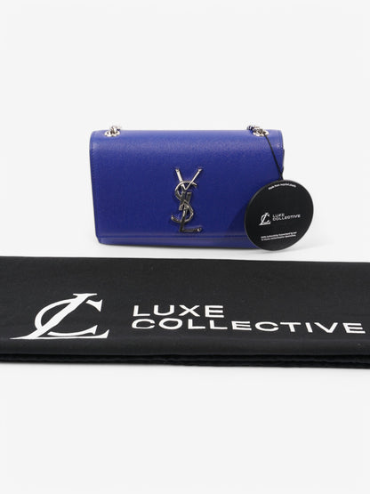 Saint Laurent Kate Royal Blue Calfskin Leather Small