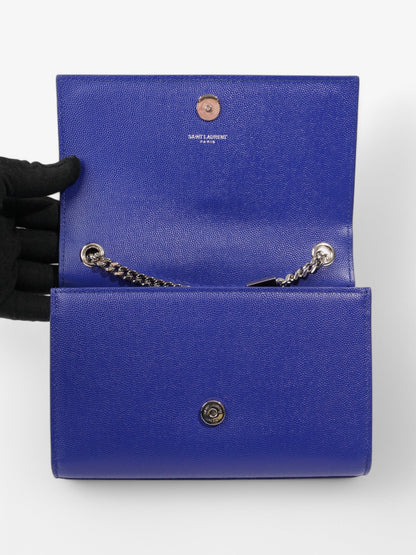 Saint Laurent Kate Royal Blue Calfskin Leather Small