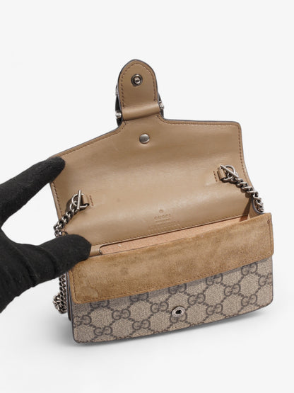 Gucci Dionysus GG Supreme Coated Canvas Super Mini
