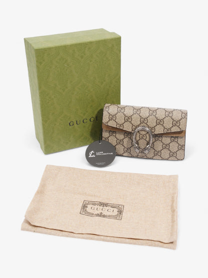 Gucci Dionysus GG Supreme Coated Canvas Super Mini