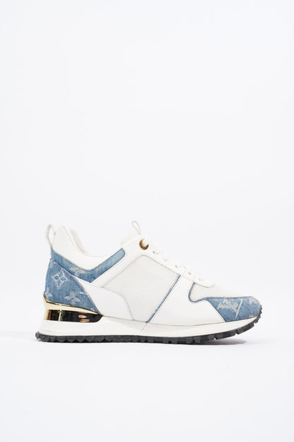 Louis Vuitton Run Away White / Blue Denim EU 35.5 UK 2.5
