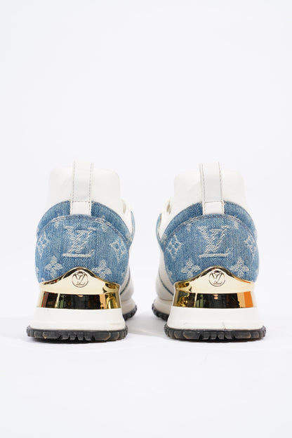 Louis Vuitton Run Away White / Blue Denim EU 35.5 UK 2.5