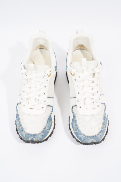 Louis Vuitton Run Away White / Blue Denim EU 35.5 UK 2.5