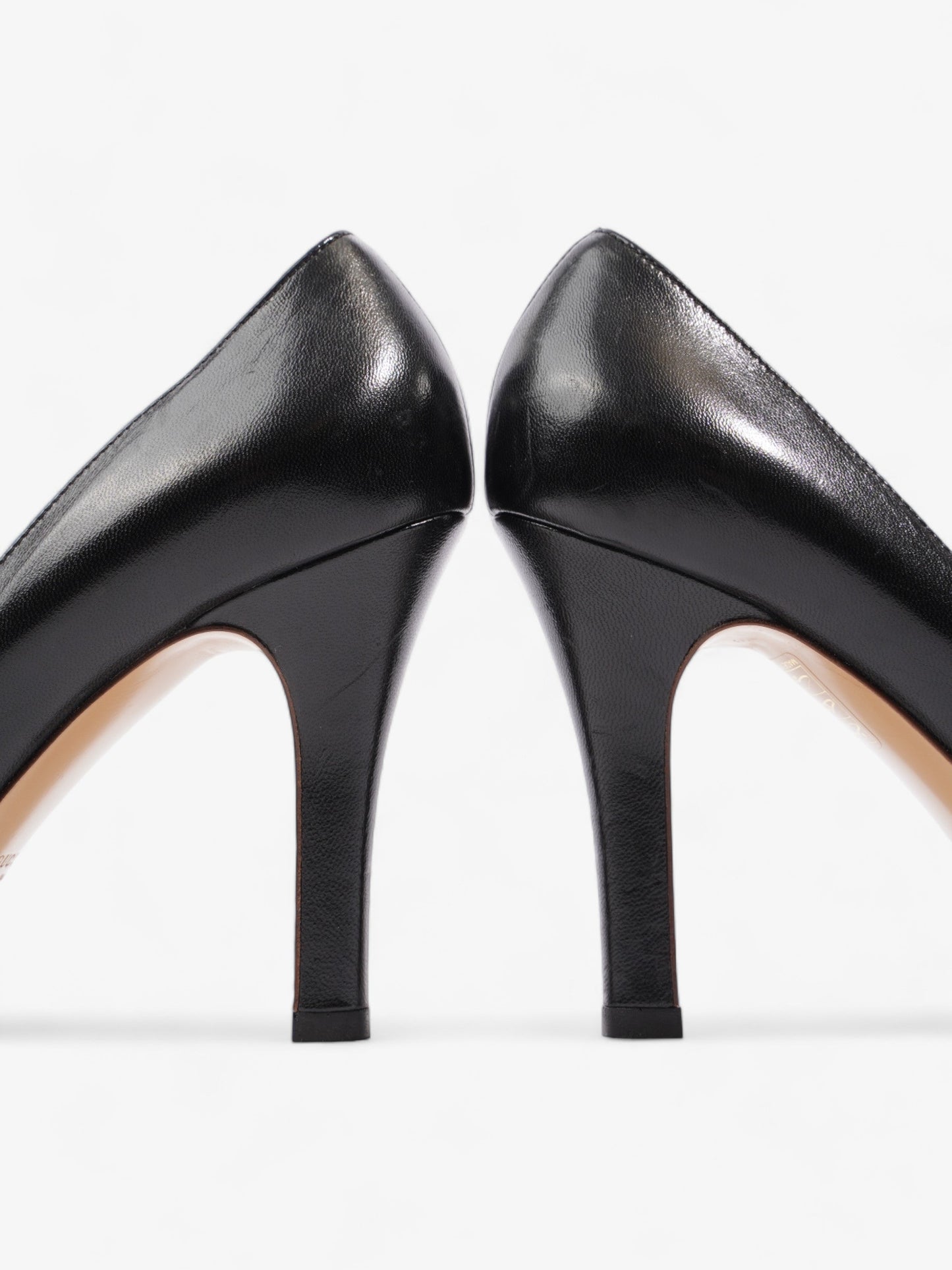 Gucci Horsebit Open Toe Heels 90 Black Leather EU 35.5 UK 2.5