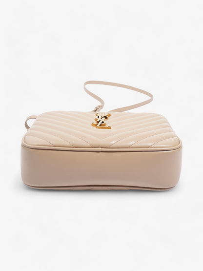 Saint Laurent Lou Camera Beige Leather