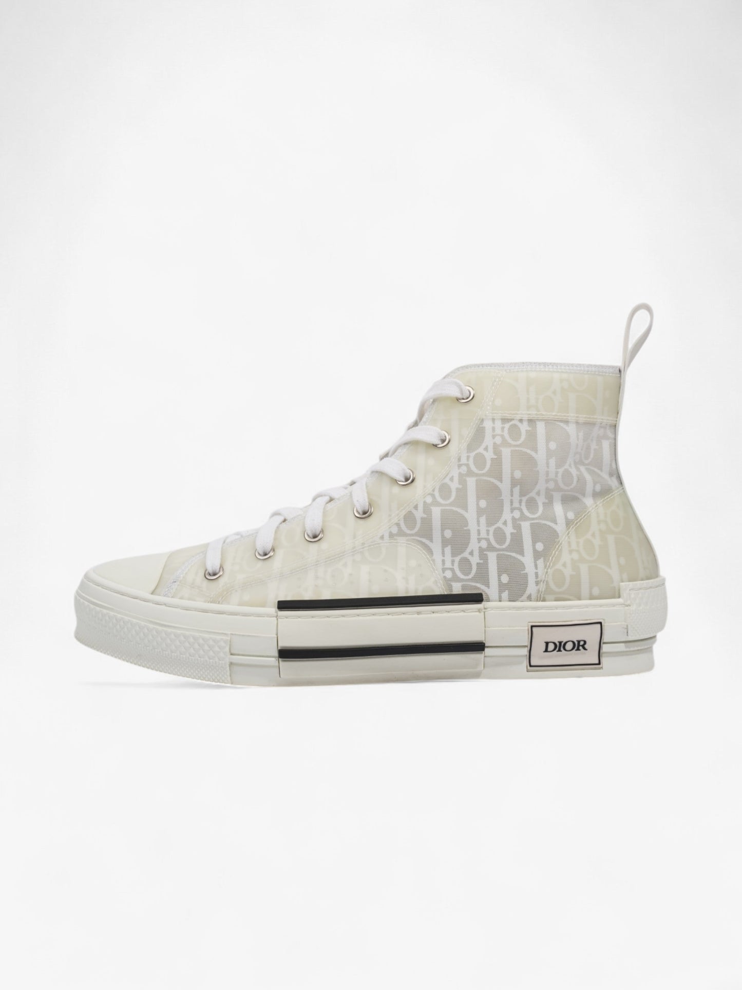 Christian Dior B23 High-tops White  Mesh EU 43.5 UK 9.5