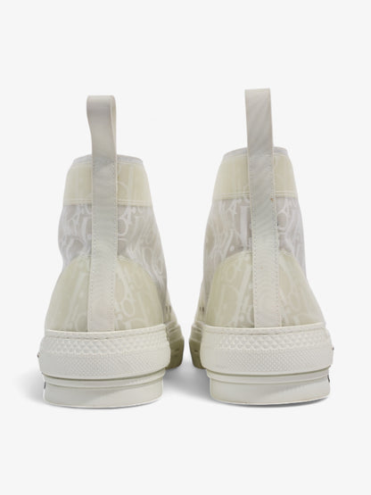 Christian Dior B23 High-tops White  Mesh EU 43.5 UK 9.5