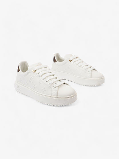 Louis Vuitton Time Out White / Monogram Leather EU 37 UK 4