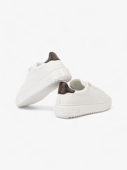 Louis Vuitton Time Out White / Monogram Leather EU 37 UK 4