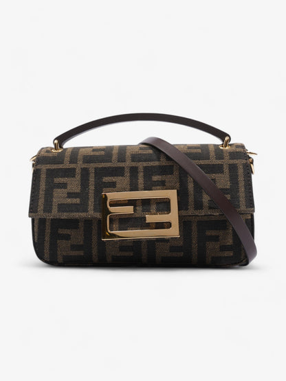 Fendi Baguette Zucca / Brown Fabric Mini