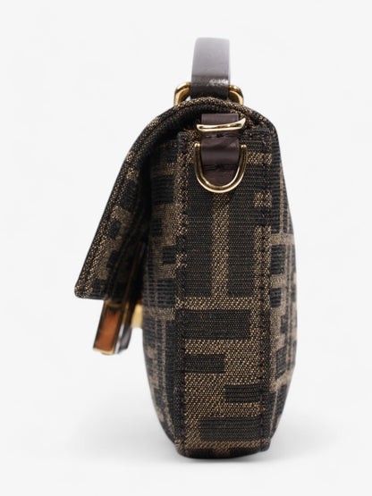 Fendi Baguette Zucca / Brown Fabric Mini