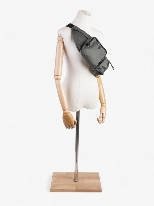 Prada Belt Bag Green / Black Re Nylon