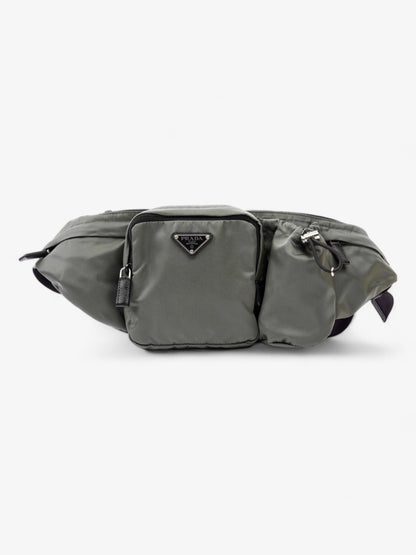 Prada Belt Bag Green / Black Re Nylon