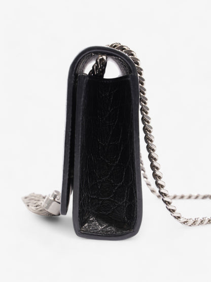 Saint Laurent Kate Tassel Bag Black Calfskin Leather Small
