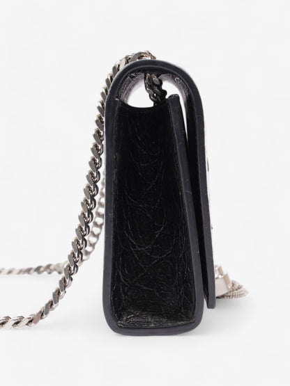 Saint Laurent Kate Tassel Bag Black Calfskin Leather Small