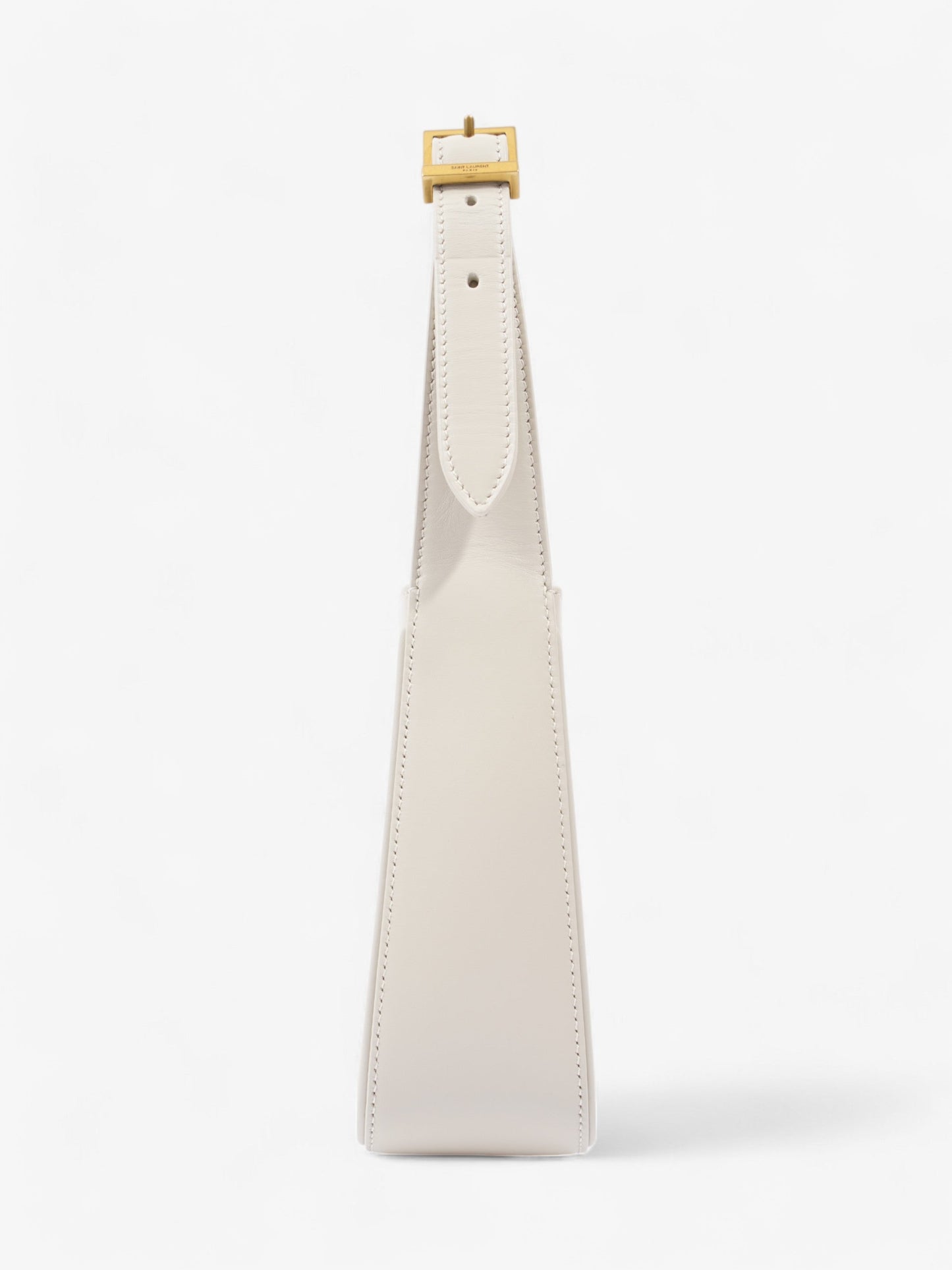 Saint Laurent Le 5 a 7 Cream Calfskin Leather