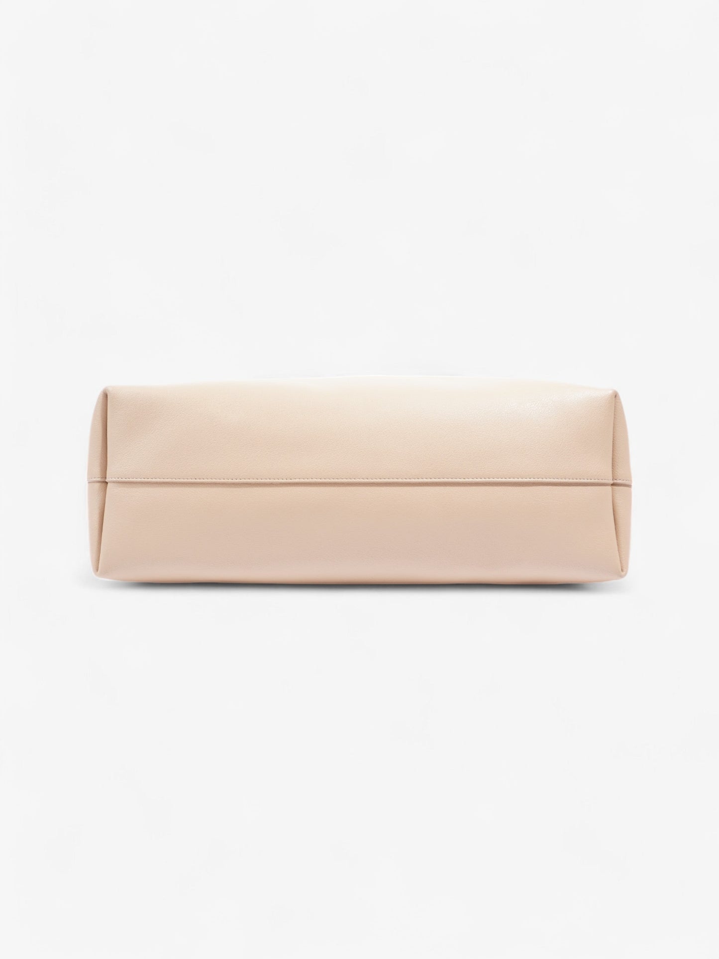 Saint Laurent Shopping Tote Dark Beige Leather East West