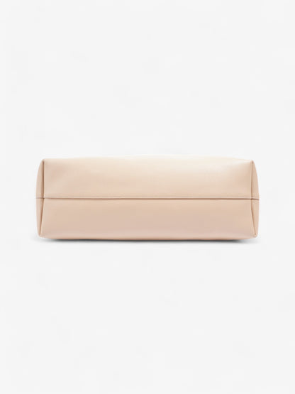 Saint Laurent Shopping Tote Dark Beige Leather East West