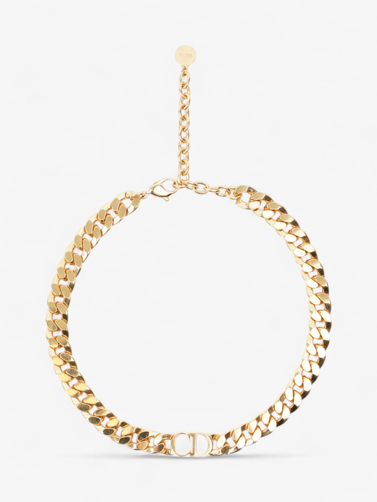 Christian Dior 30 Montaigne Choker Gold Base Metal