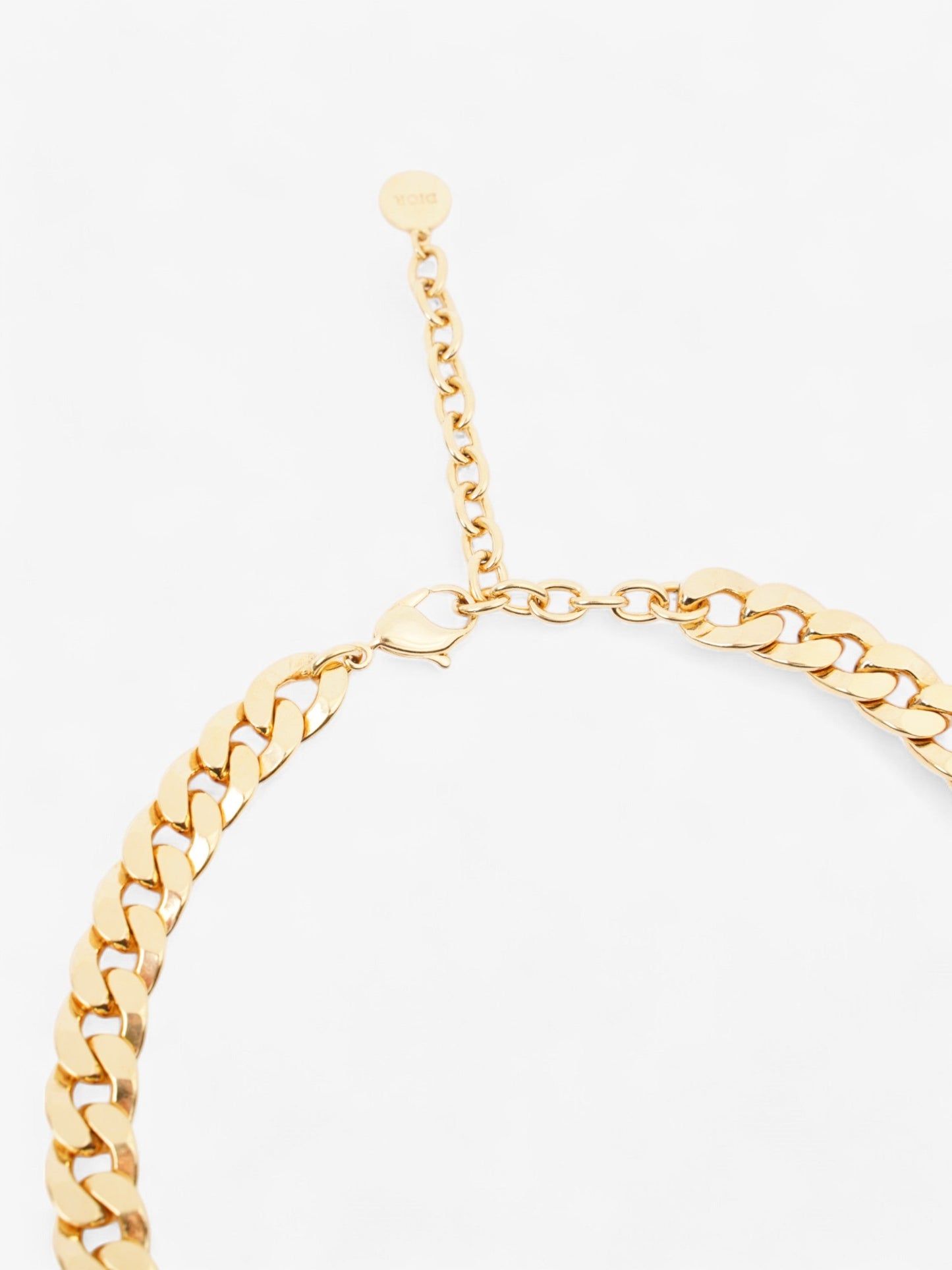 Christian Dior 30 Montaigne Choker Gold Base Metal