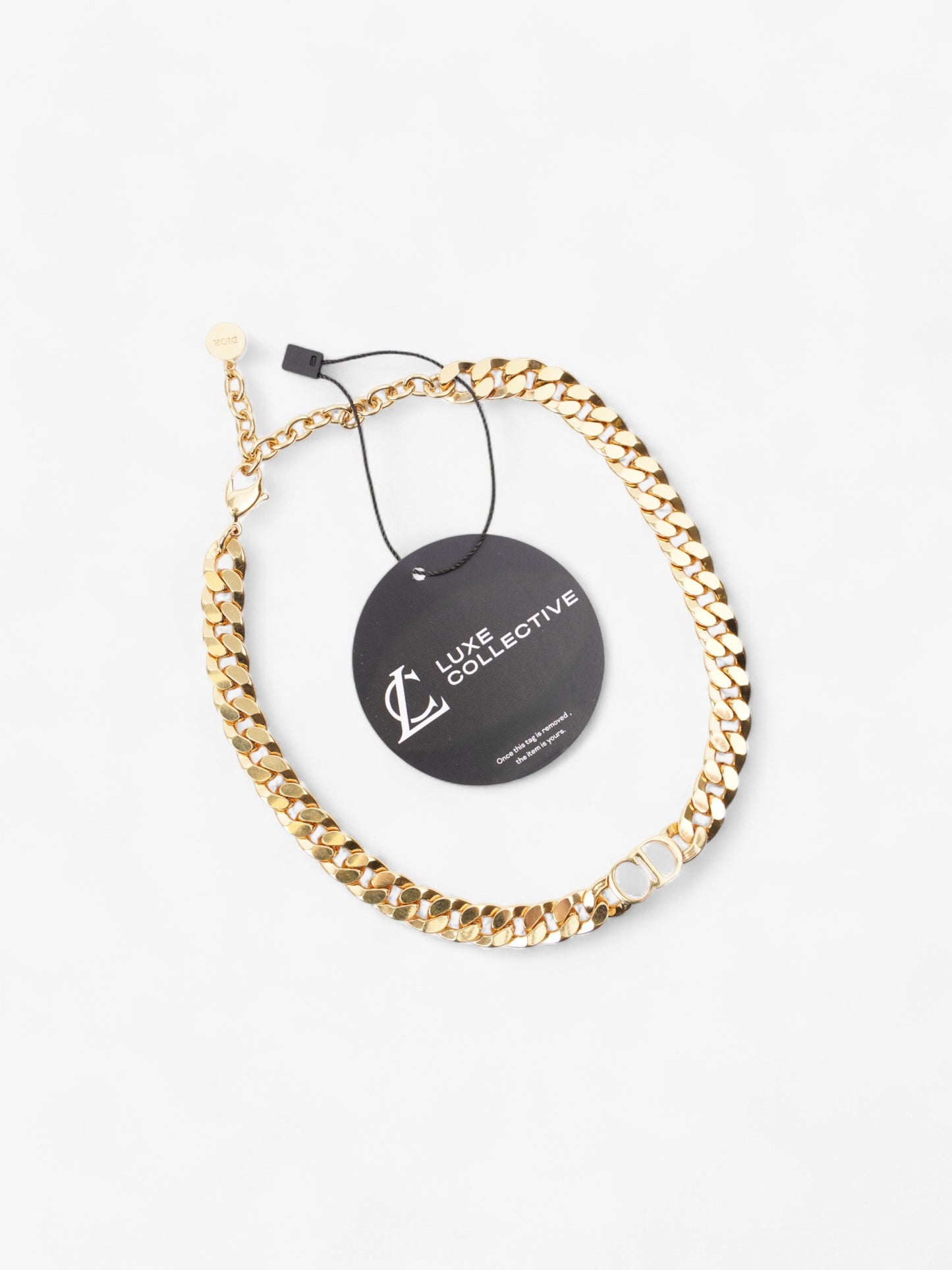 Christian Dior 30 Montaigne Choker Gold Base Metal