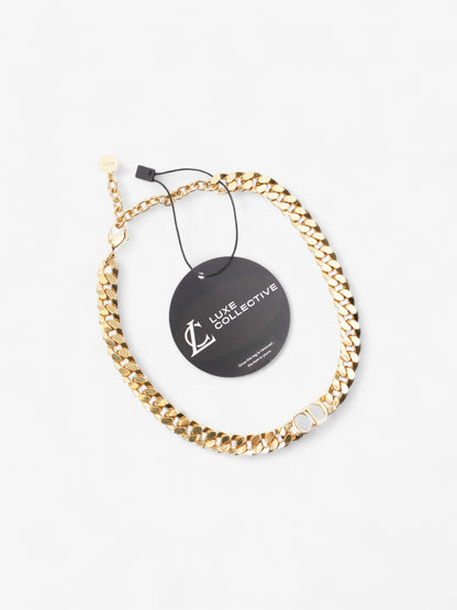 Christian Dior 30 Montaigne Choker Gold Base Metal