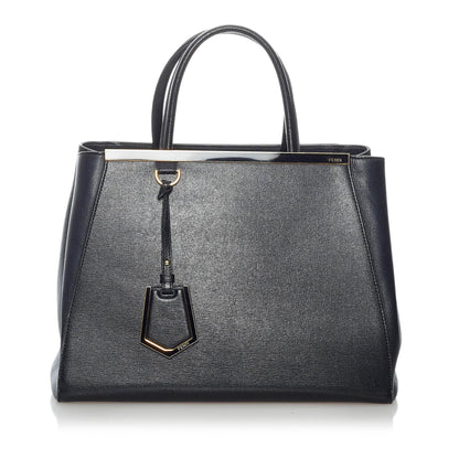 Fendi 2Jours Leather Satchel (SHG-30771)
