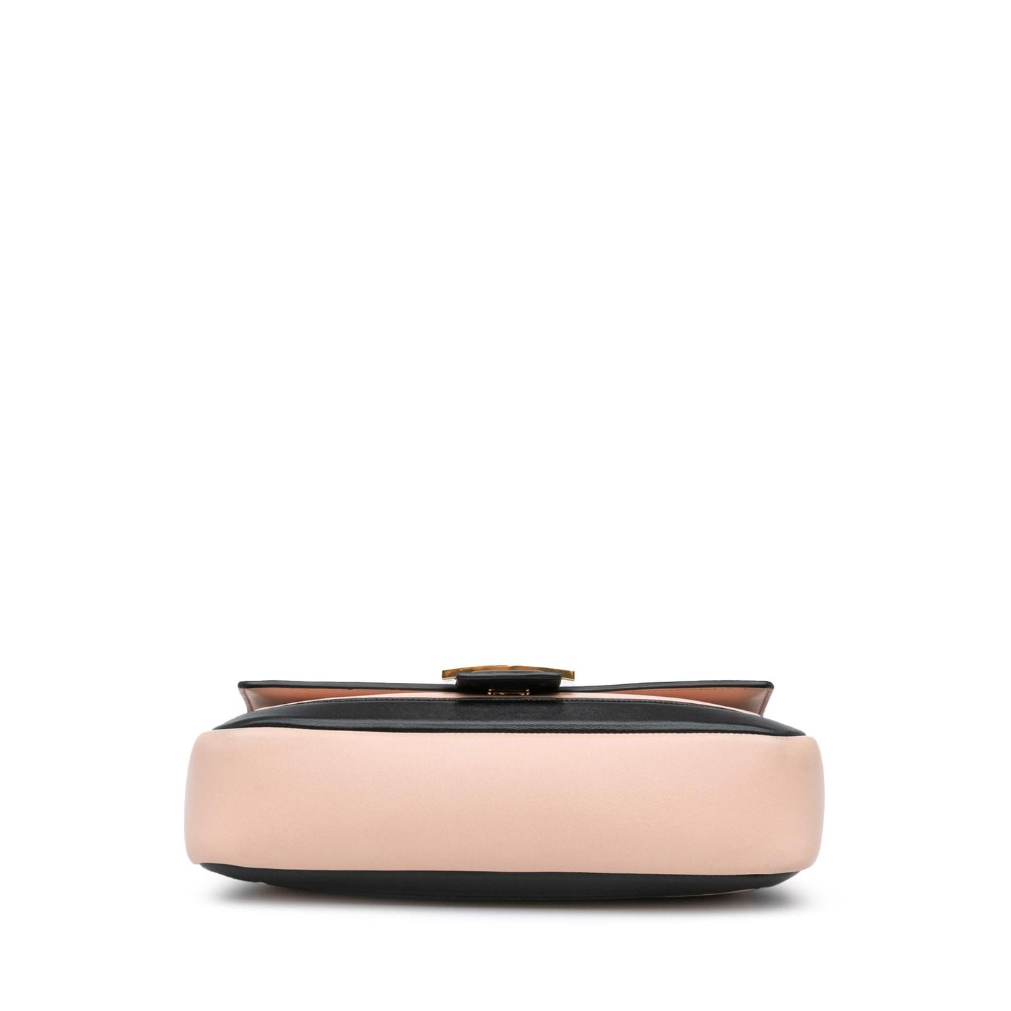 Fendi Bicolor Leather Chain Midi Baguette (SHG-AZNVmi)