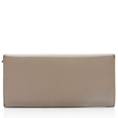 Fendi Calfskin By The Way Continental Wallet (SHF-17993)