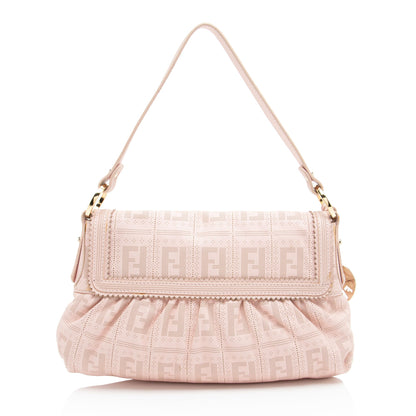 Fendi Perforated FF Calfskin Chef Small Bag