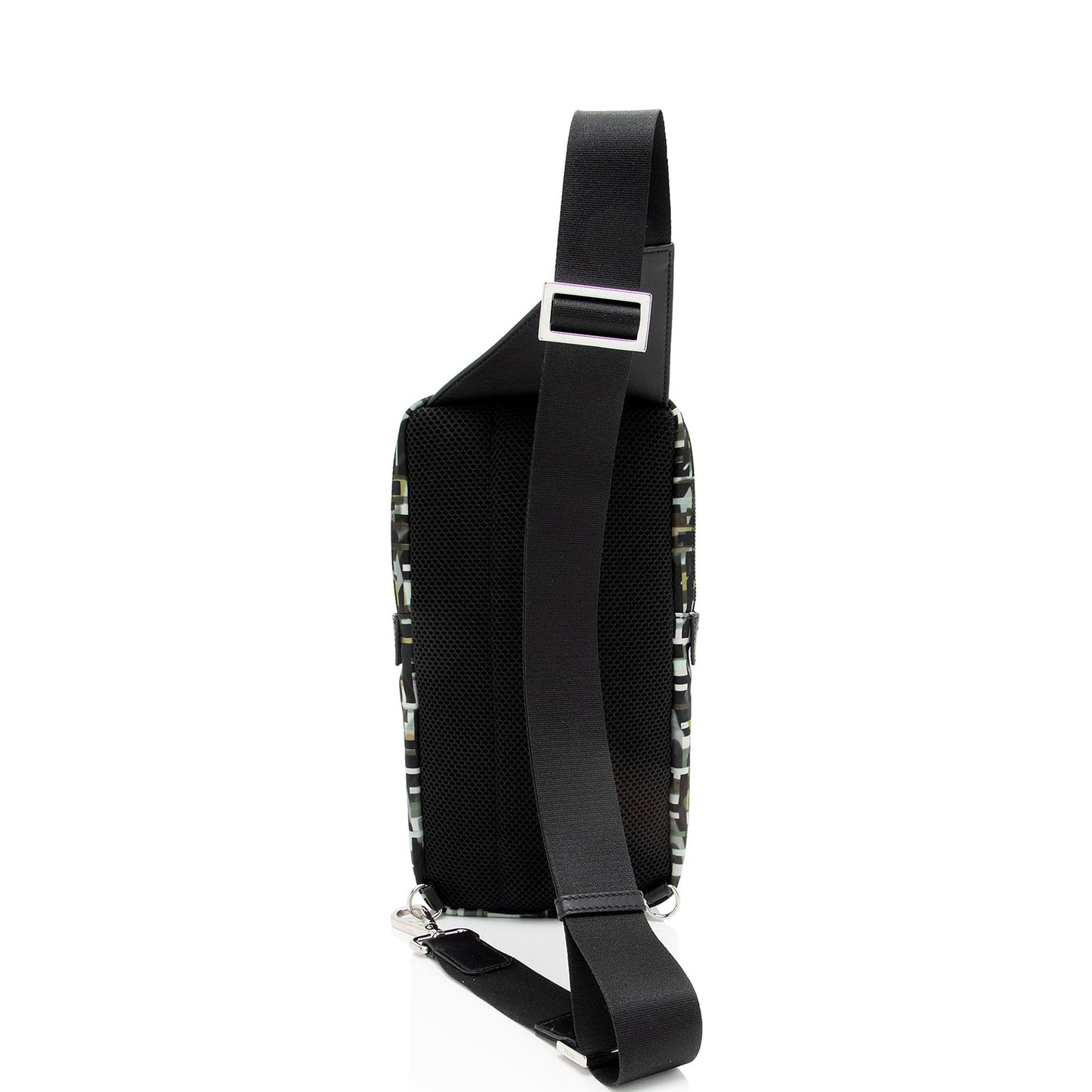 Fendi Camouflage FF Nylon Sling Bag