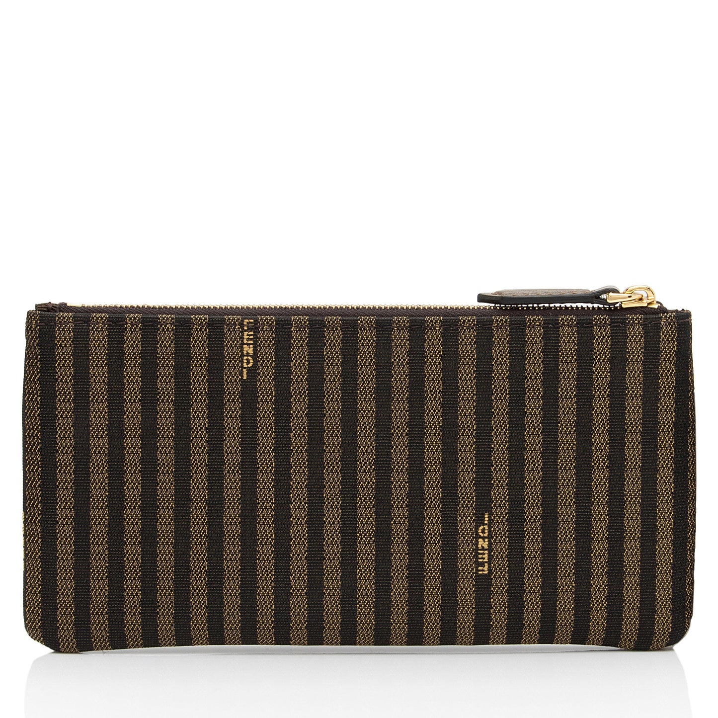 Fendi Canvas Pequin Pochette (SHF-2YZlVT)