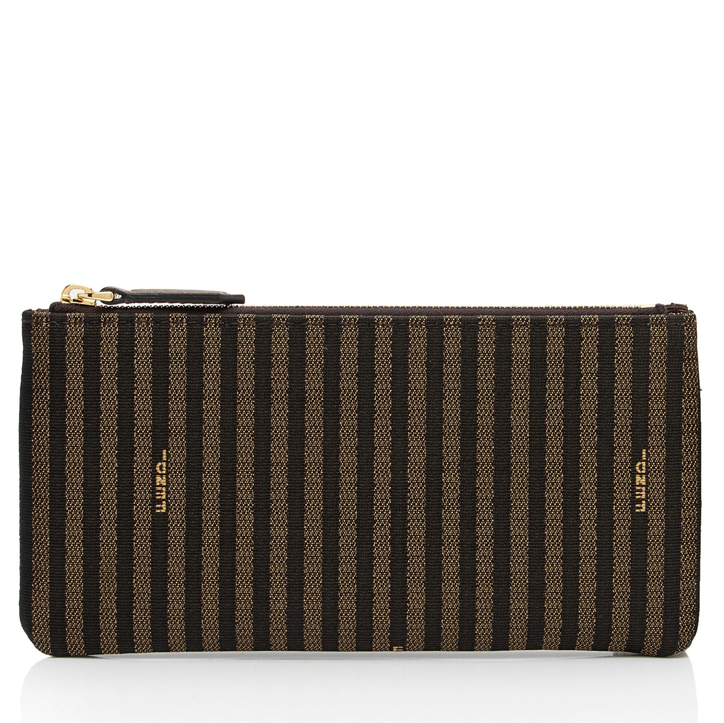 Fendi Canvas Pequin Pochette (SHF-2YZlVT)