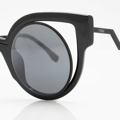 Fendi Cutout Cat Eye Sunglasses (SHF-17274)