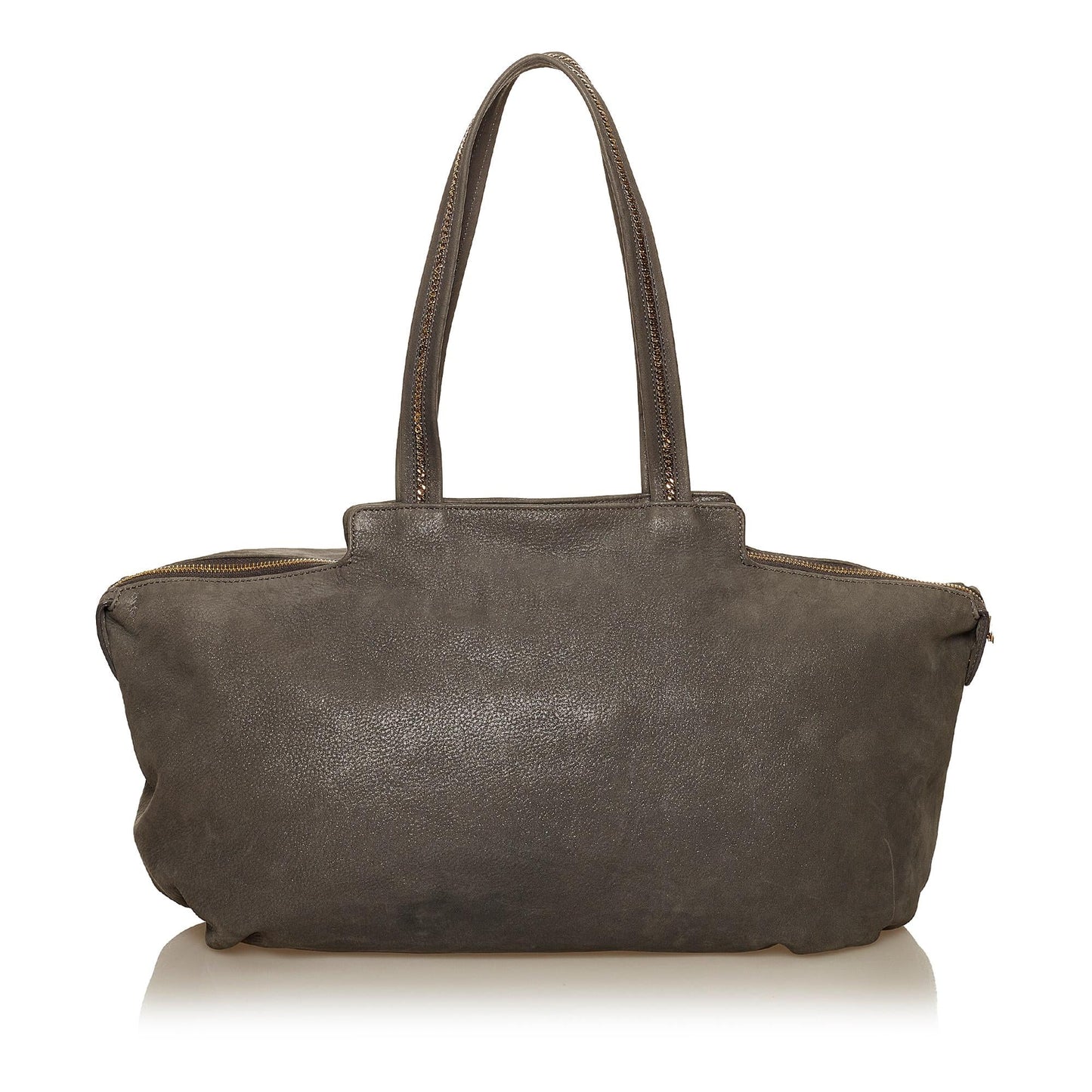 Fendi Chains Leather Tote Bag (SHG-29529)
