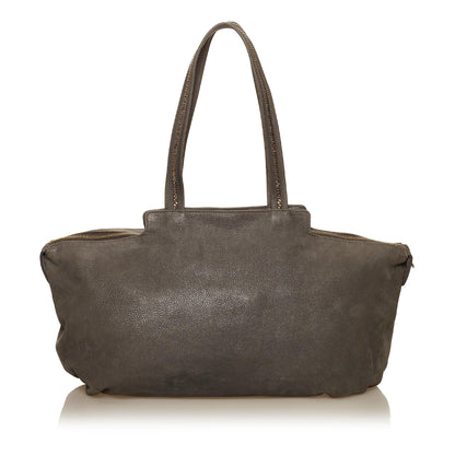 Fendi Chains Leather Tote Bag (SHG-29529)