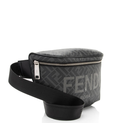 Fendi Coated Canvas FF Belt Bag