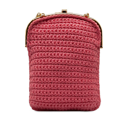 Fendi Crochet Baguette Phone Bag (SHG-8FMN6T)