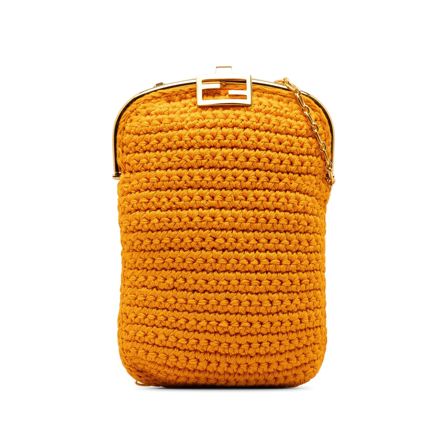 Fendi Crochet Baguette Phone Bag (SHG-uAlpHd)